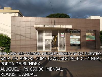 Sala Comercial para Locação, em Araguari, bairro CENTRO