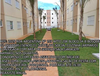 Apartamento para Locação, em Araguari, bairro BOSQUE